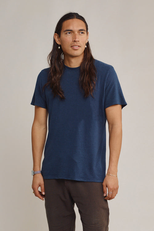 Canyon 100% Everyday Hemp Tee | Jungmaven Hemp Clothing & Accessories / model_desc: Fabian is 6’0” wearing L