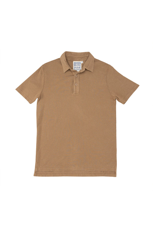 Fields Polo | Jungmaven Hemp Clothing & Accessories / Color: Coyote