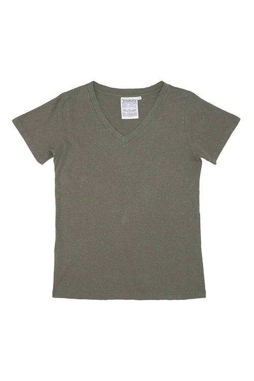 Paige V-neck | Jungmaven Hemp Clothing & Accessories / Color: Olive Green