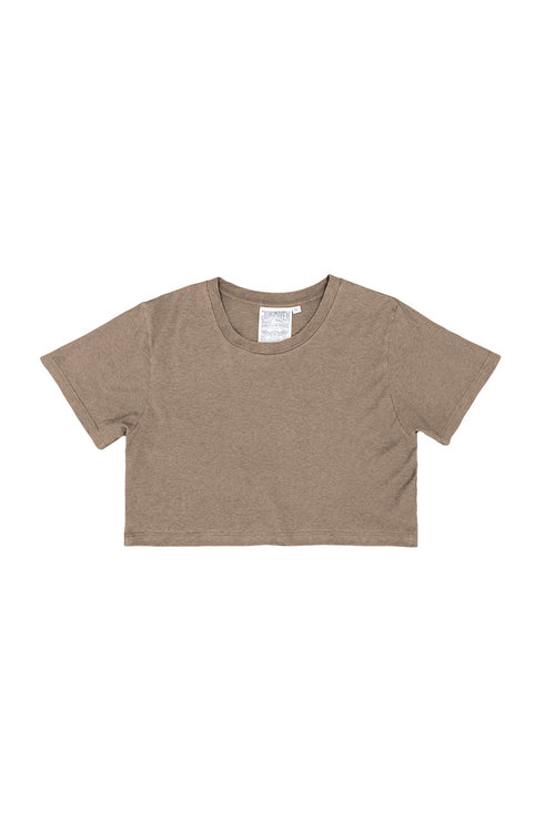Cropped Lorel Tee | Jungmaven Hemp Clothing & Accessories / Color: Coyote