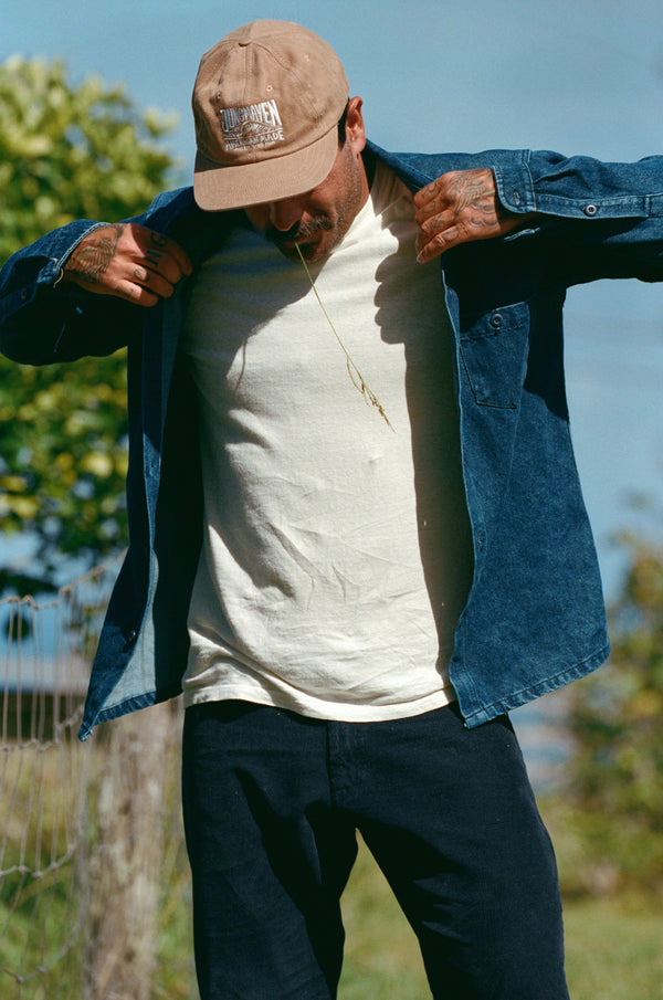 Denim Topanga Shirt | Jungmaven Hemp Clothing & Accessories / Color: