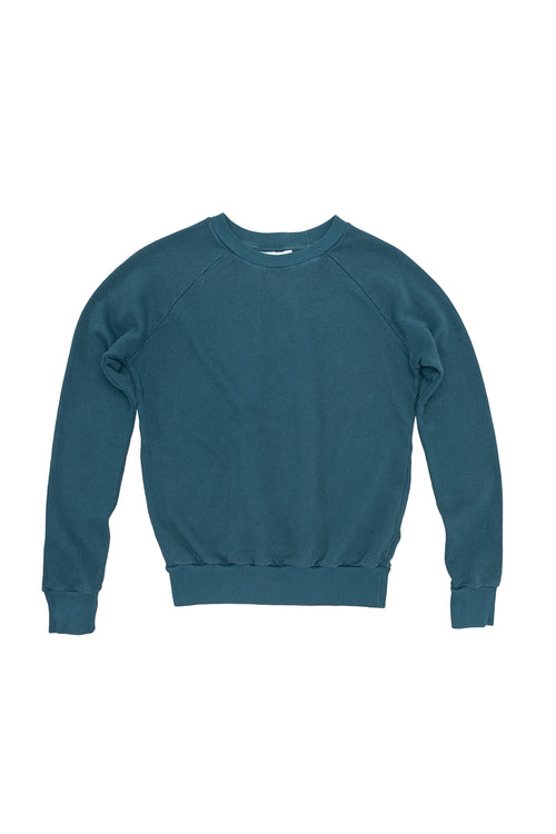 Alpine Raglan | Jungmaven Hemp Clothing & Accessories / Color: Deep Teal