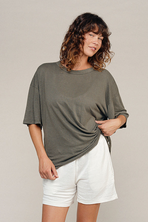 Buckeye 100% Everyday Hemp Tee | Jungmaven Hemp Clothing & Accessories / Color:
