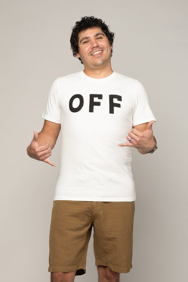 "OFF" Baja Tee | Jungmaven Hemp Clothing & Accessories / Color: