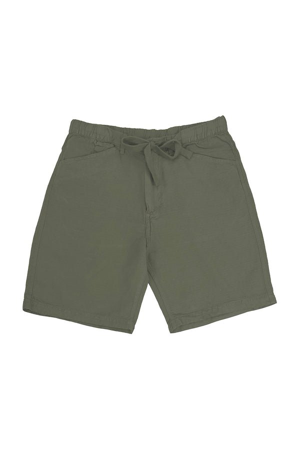Bodega Bay Shorts | Jungmaven Hemp Clothing & Accessories / Color: Olive Green