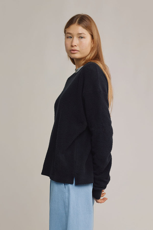 Campfire Sherpa Sweatshirt | Jungmaven Hemp Clothing & Accessories / Color: