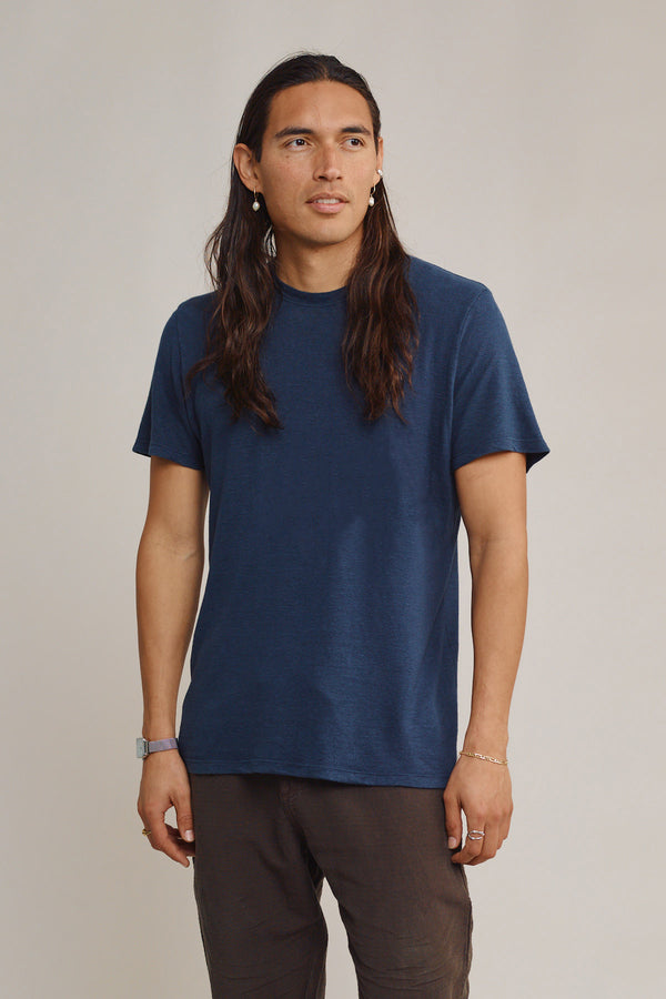 Canyon 100% Everyday Hemp Tee | Jungmaven Hemp Clothing & Accessories / model_desc: Fabian is 6’0” wearing L