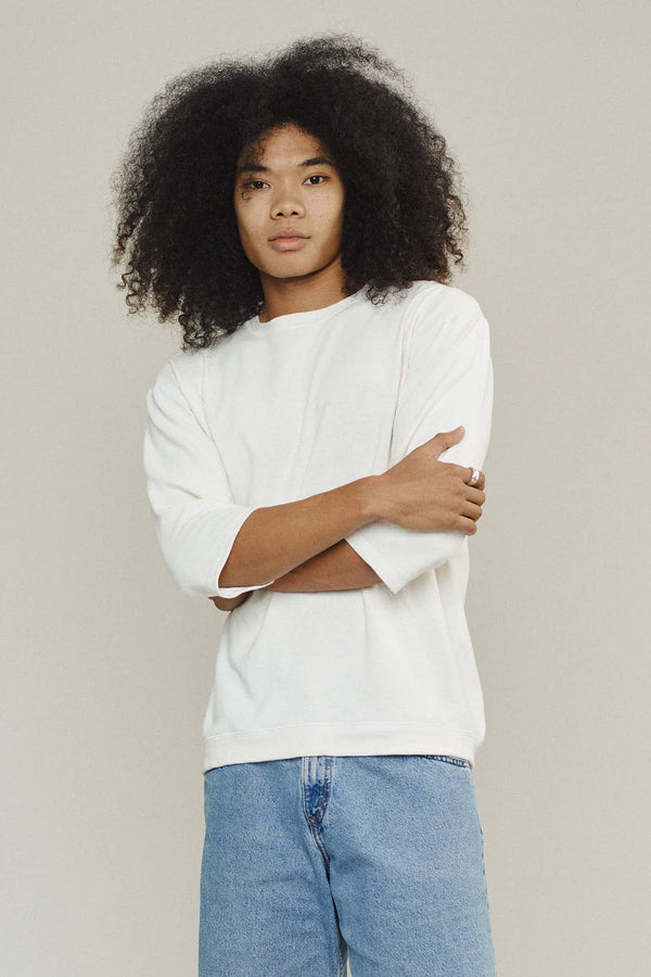 Cardiff 3/4 Sleeve Tee | Jungmaven Hemp Clothing & Accessories / Color: