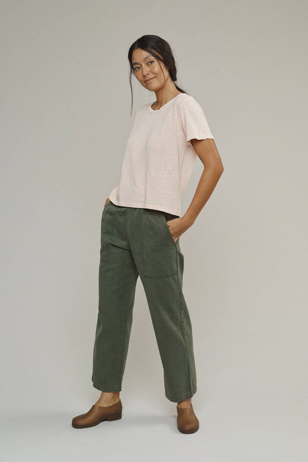 Ocean Pant | Jungmaven Hemp Clothing & Accessories / model_desc: Tamiko is 5’8” wearing XS