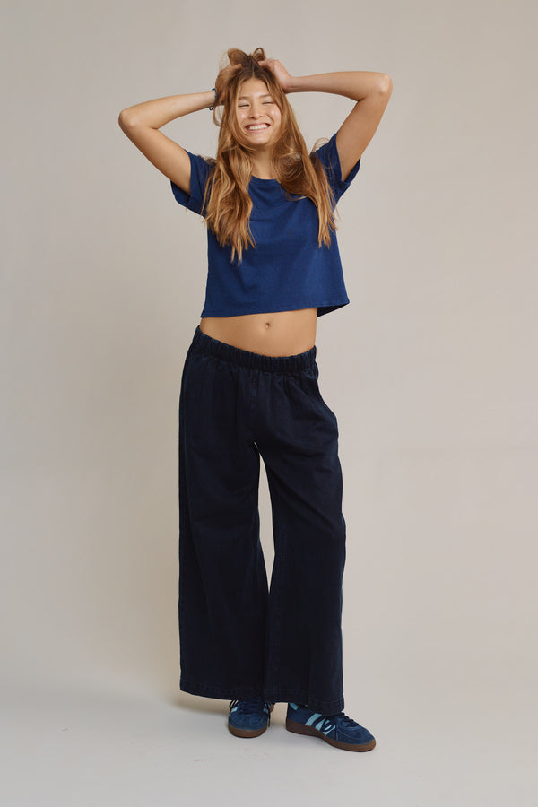 Cropped Lorel Tee | Jungmaven Hemp Clothing & Accessories / Color:
