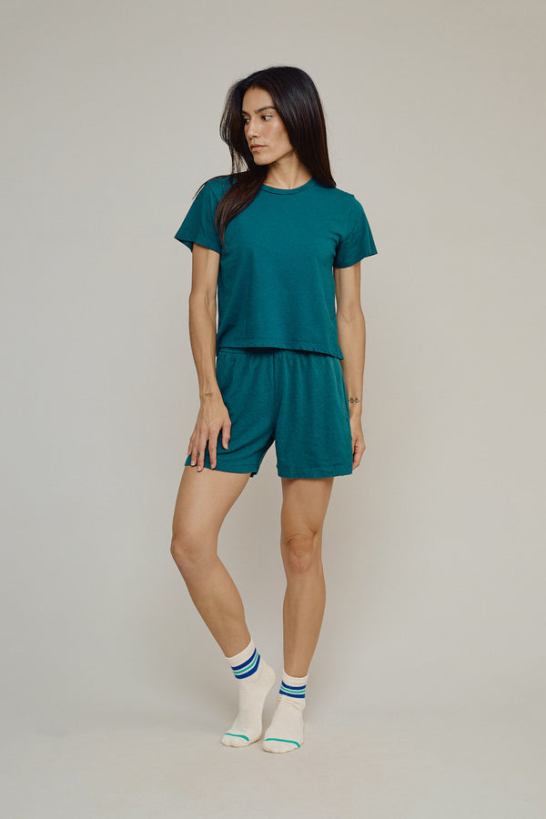 Cropped Ojai Tee | Jungmaven Hemp Clothing & Accessories / Color: