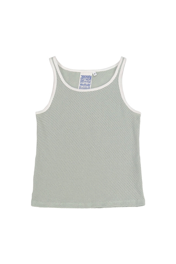 Calobo Mesh Tank - Sale Colors | Jungmaven Hemp Clothing & Accessories / Color: Agave Green