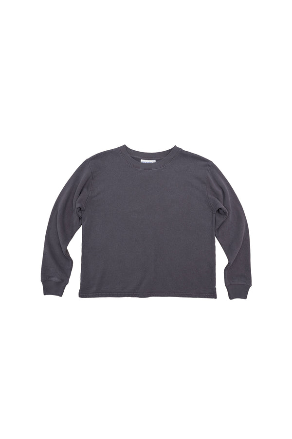 Campfire Fleece Sweatshirt | Jungmaven Hemp Clothing & Accessories / Color: Diesel Gray