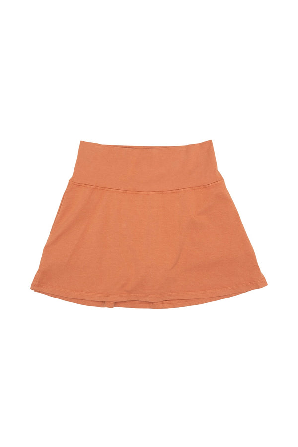 Court Skort | Jungmaven Hemp Clothing & Accessories / Color: Pumpkin Spice