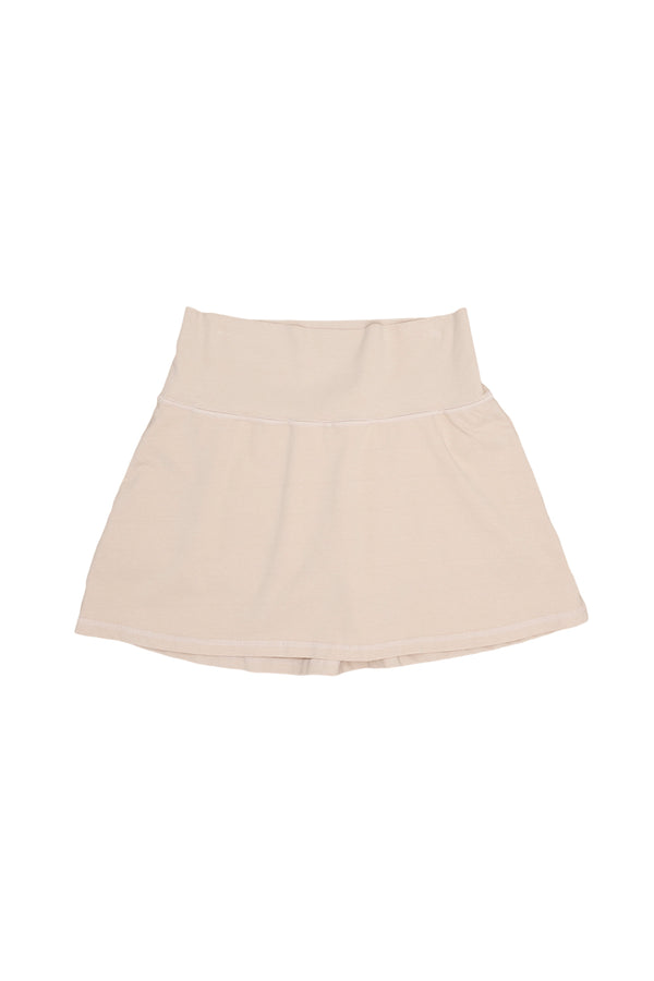 Court Skort | Jungmaven Hemp Clothing & Accessories / Color: Stucco Beige