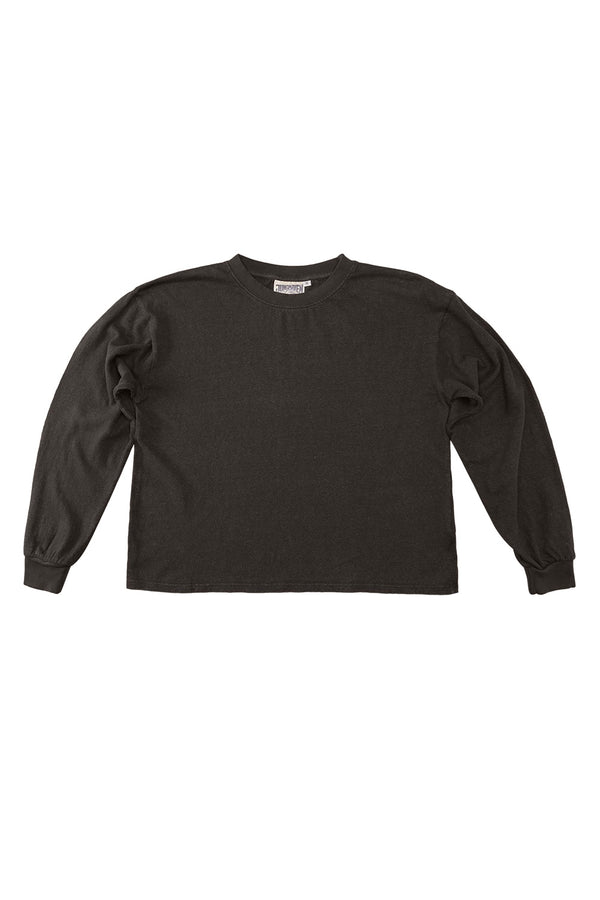 Cropped Long Sleeve Tee | Jungmaven Hemp Clothing & Accessories / Color: Coffee Bean