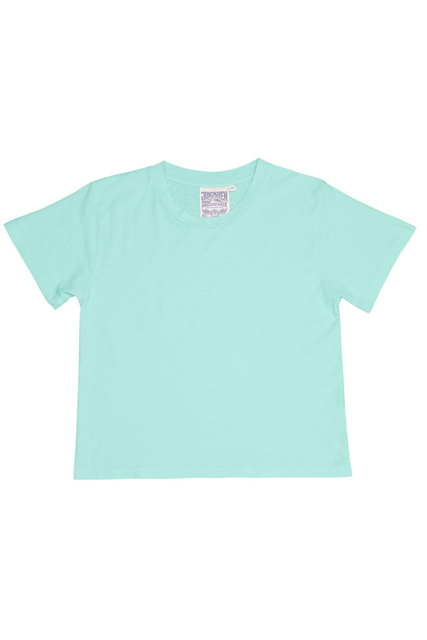 Cropped Lorel Tee | Jungmaven Hemp Clothing & Accessories / Color: Yucca
