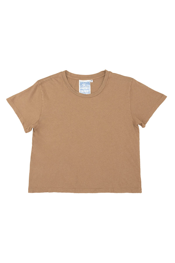 Cropped Ojai Tee | Jungmaven Hemp Clothing & Accessories / Color: Coyote