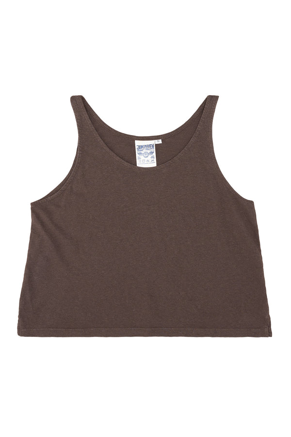 Cropped Tank | Jungmaven Hemp Clothing & Accessories / Color: Coffee Bean