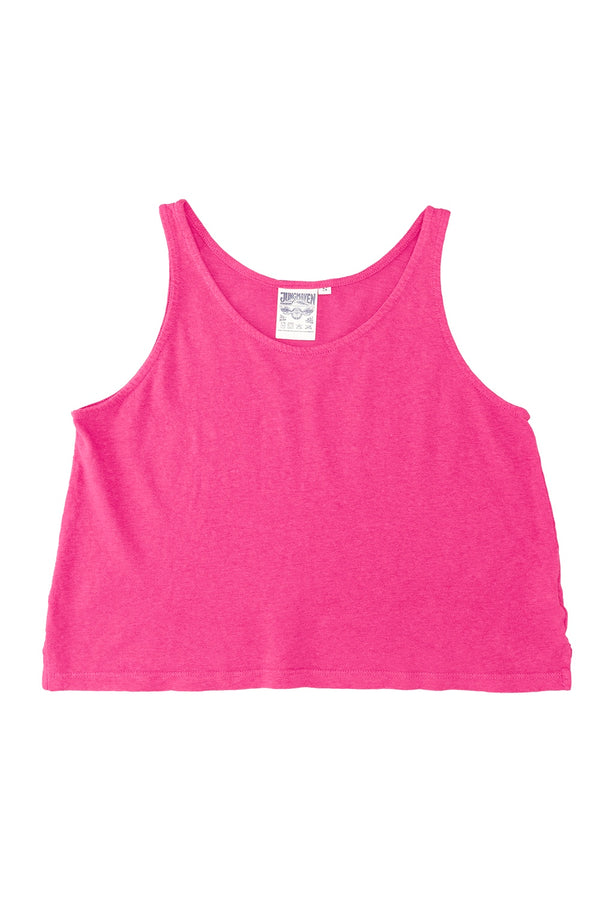 Cropped Tank | Jungmaven Hemp Clothing & Accessories / Color: Electric Fuchsia