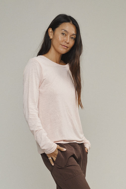 Encanto Long Sleeve Tee - Sale Colors | Jungmaven Hemp Clothing & Accessories / Color: