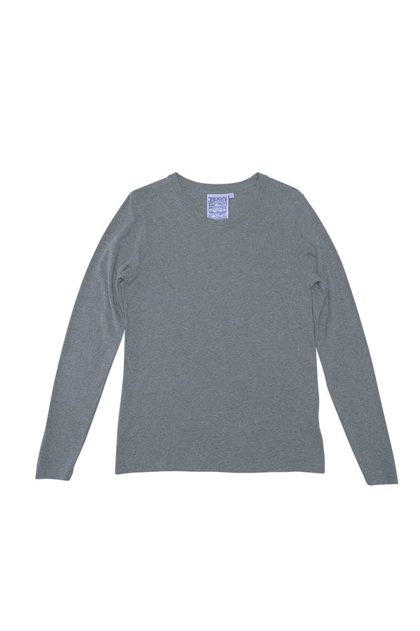 Heathered Encanto Long Sleeve Tee | Jungmaven Hemp Clothing & Accessories / Color: Diesel Gray