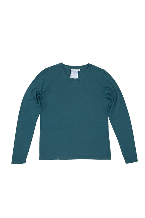 Encanto Long Sleeve Tee | Jungmaven Hemp Clothing & Accessories / Color: Deep Teal