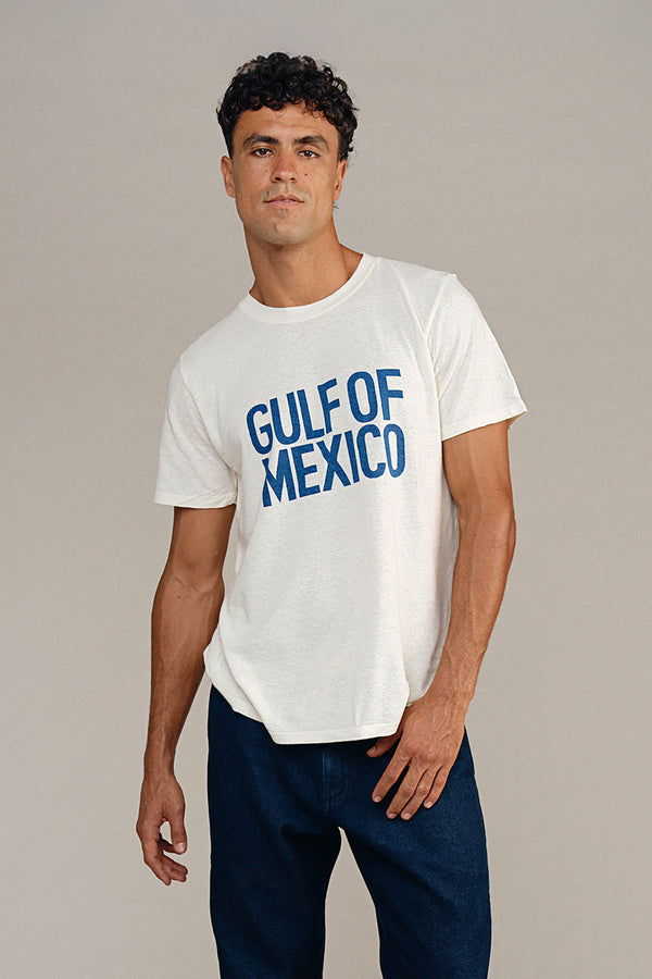 Gulf of Mexico Jung Tee | Jungmaven Hemp Clothing & Accessories / model_desc: Shen is 6’3” wearing M