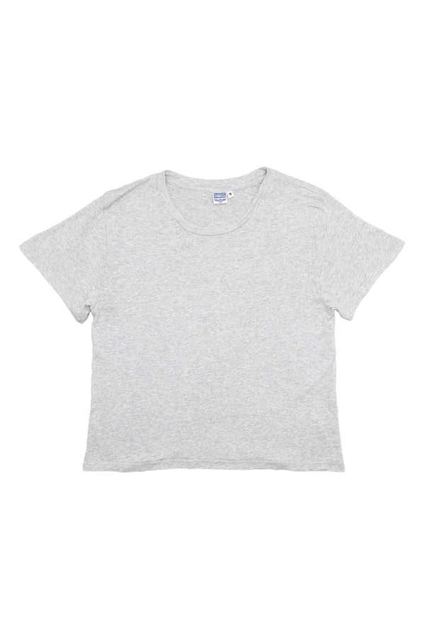 Lima Cropped Tee | Jungmaven Hemp Clothing & Accessories / Color: Coastal Gray