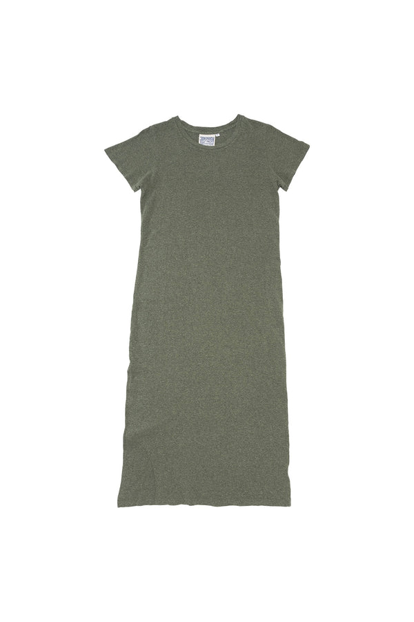 Heathered Sydney Dress | Jungmaven Hemp Clothing & Accessories / Color: Olive Green