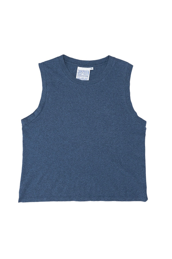 Heathered Phoenix Muscle Tee  | Jungmaven Hemp Clothing & Accessories / Color: Deep Indigo