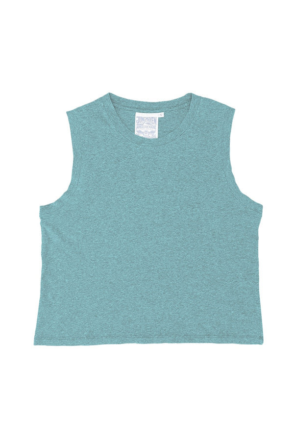 Heathered Phoenix Muscle Tee  | Jungmaven Hemp Clothing & Accessories / Color: Deep Teal