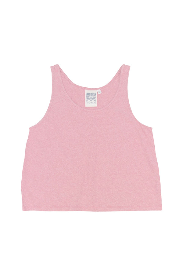 Heathered Cropped Tank | Jungmaven Hemp Clothing & Accessories / Color: Rose Water