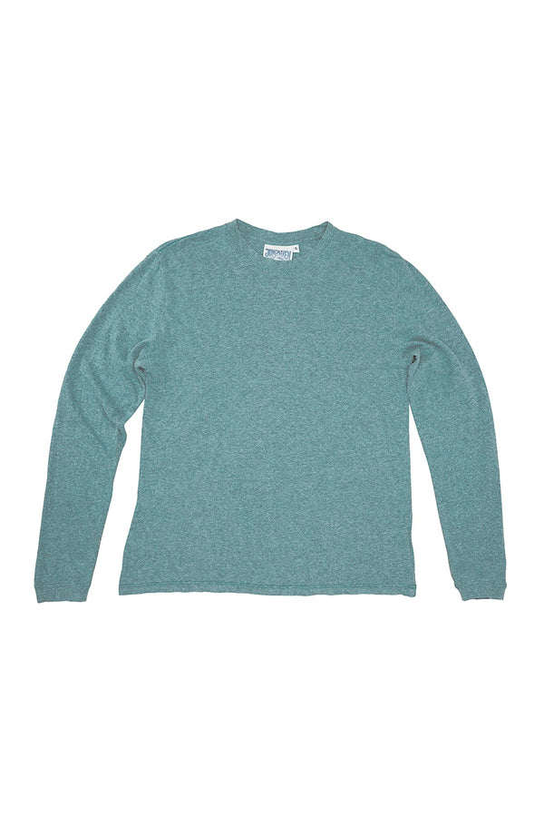 Heathered Jung Long Sleeve Tee | Jungmaven Hemp Clothing & Accessories / Color: Deep Teal
