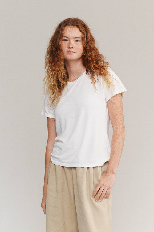 Lorel Tee | Jungmaven Hemp Clothing & Accessories / model_desc: Sydney is 5’8” wearing S