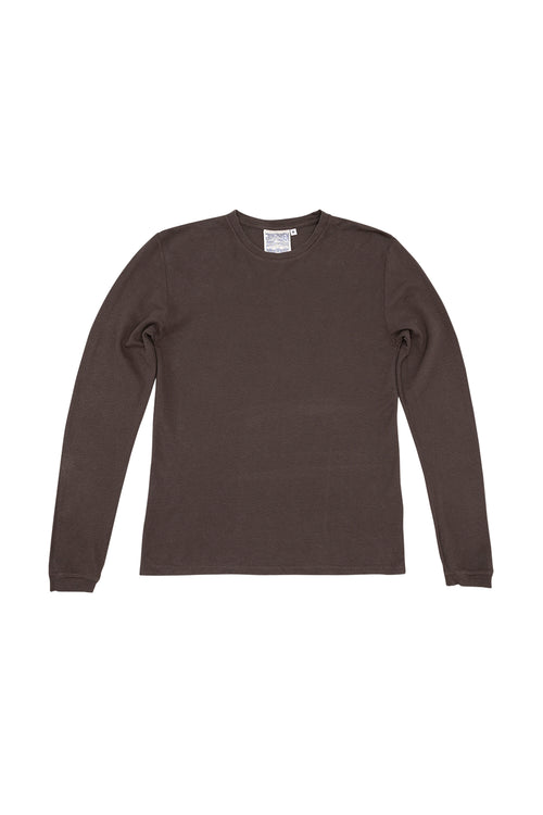 Logan Long Sleeve Tee | Jungmaven Hemp Clothing & Accessories / Color: Coffee Bean