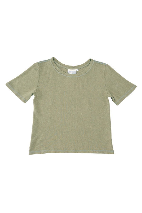 Loma Pique Tee | Jungmaven Hemp Clothing & Accessories / Color: Desert Khaki 