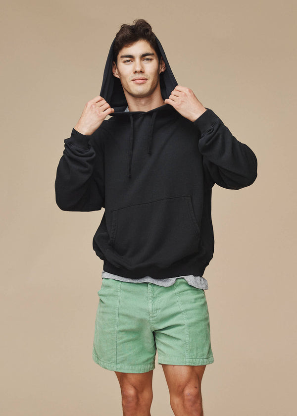 Montauk Hooded Sweatshirt | Jungmaven Hemp Clothing & Accessories / model_desc: Henry is 6’0” wearing L