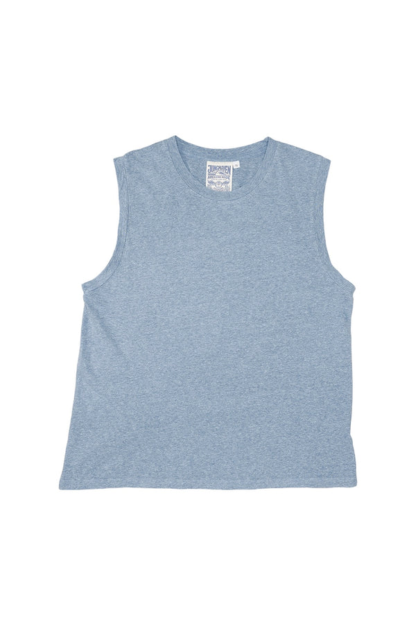 Heathered Malibu Muscle Tee | Jungmaven Hemp Clothing & Accessories / Color: Rain Washed