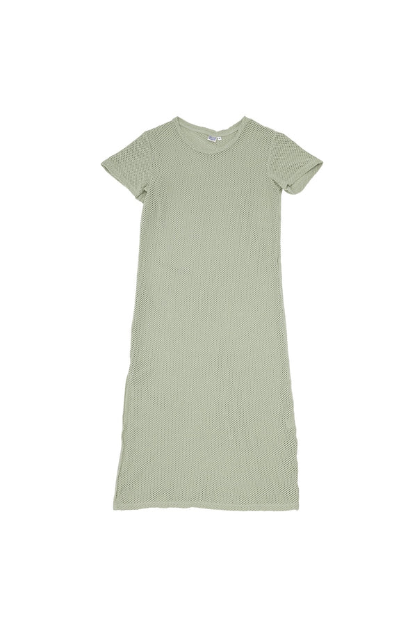 Mesh Sydney Dress | Jungmaven Hemp Clothing & Accessories / Color: Agave Green