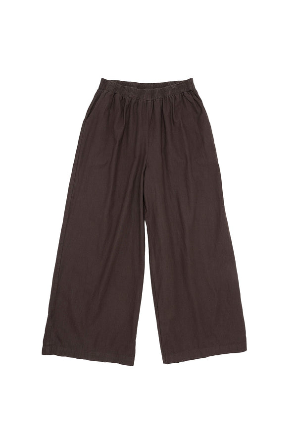 Montreux Cropped Pant | Jungmaven Hemp Clothing & Accessories / Color: Coffee Bean
