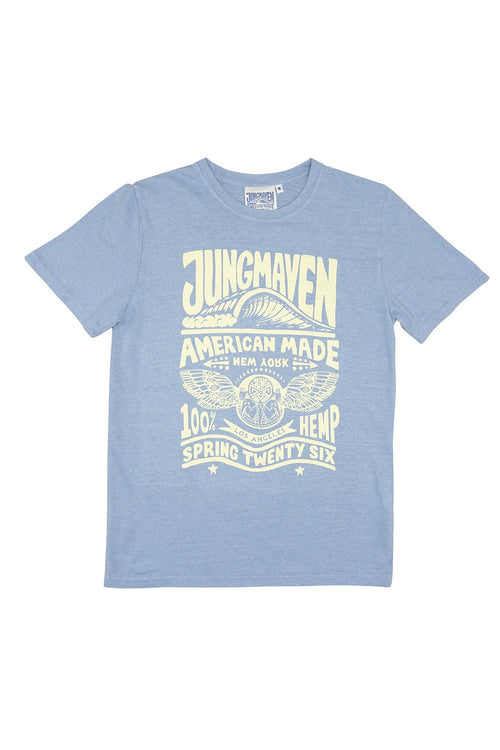 Pop Up Baja Tee  | Jungmaven Hemp Clothing & Accessories / Color: Rain Washed