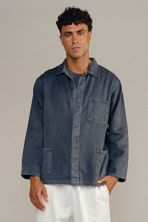 Olympic Jacket | Jungmaven Hemp Clothing & Accessories / model_desc: Shen is 6’3” wearing L