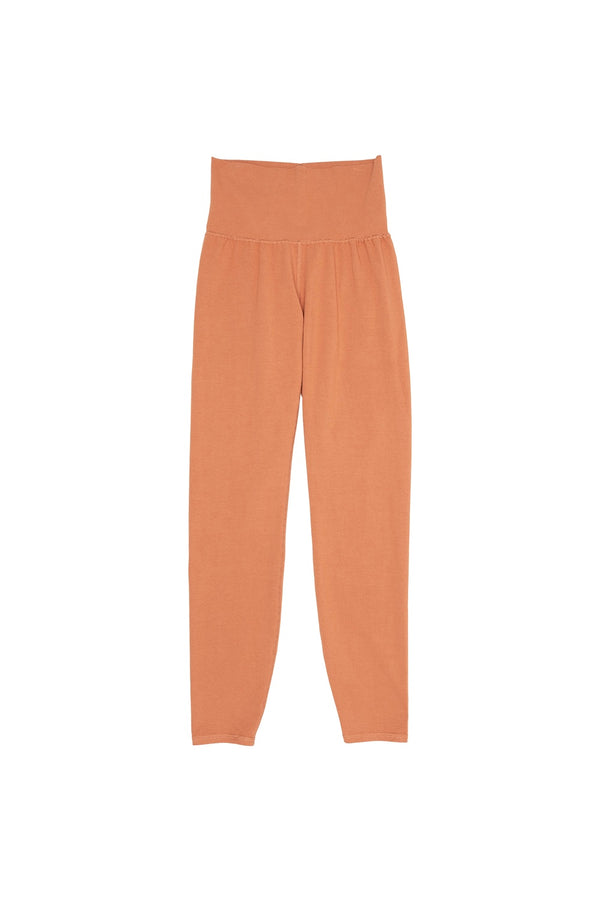 Orosi Leggings - Mid Rise | Jungmaven Hemp Clothing & Accessories / Color: Pumpkin Spice