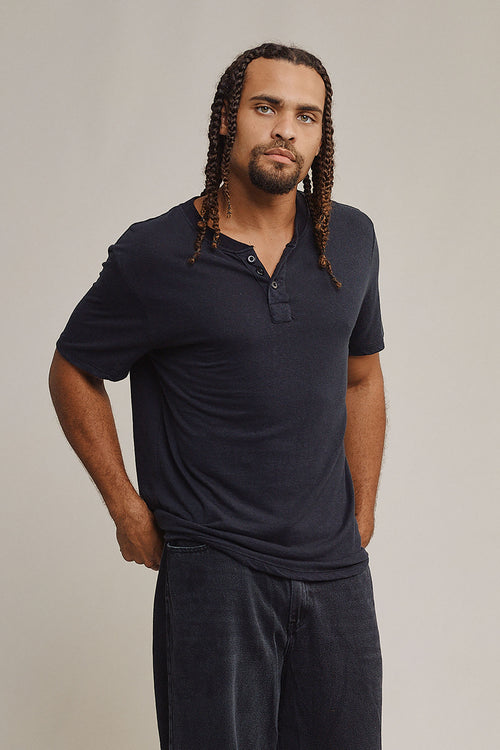 Pullman Henley Tee | Jungmaven Hemp Clothing & Accessories / Color: