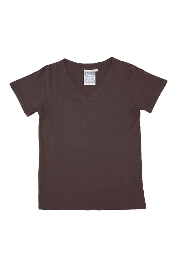 Paige V-neck | Jungmaven Hemp Clothing & Accessories / Color: Coffee Bean
