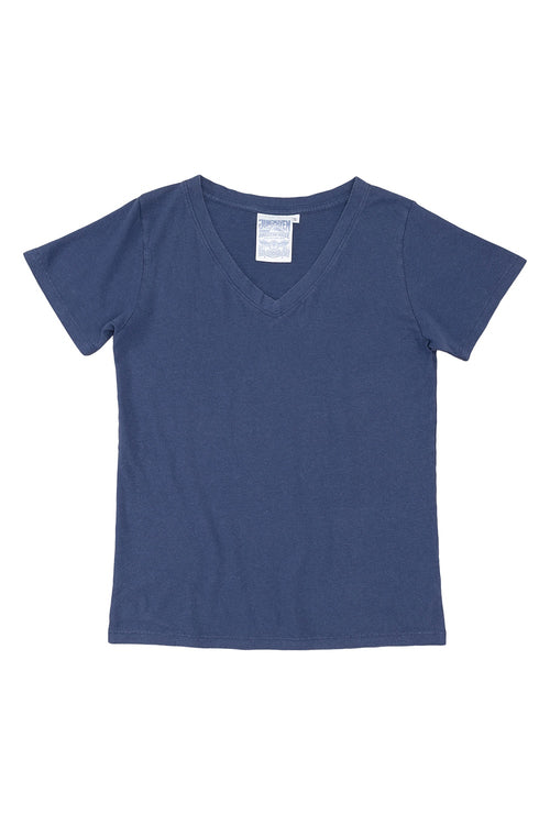 Paige V-neck | Jungmaven Hemp Clothing & Accessories / Color: Deep Indigo