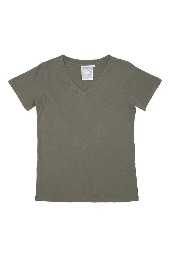 Paige V-neck | Jungmaven Hemp Clothing & Accessories / Color: Olive Green