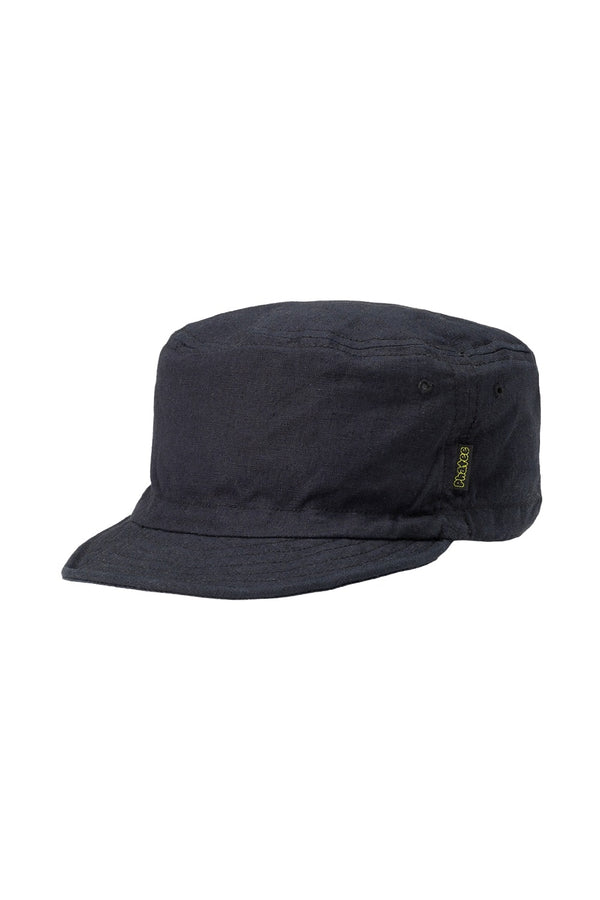 Plain Weave Half Cap by Phatee Wear | Jungmaven Hemp Clothing & Accessories / Color: Black