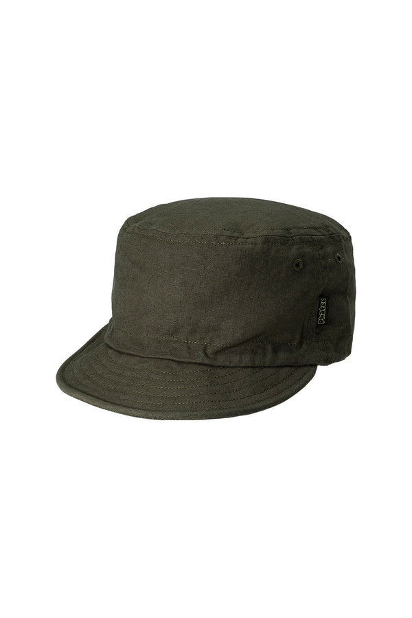Plain Weave Half Cap by Phatee Wear | Jungmaven Hemp Clothing & Accessories / Color: Duck Moss